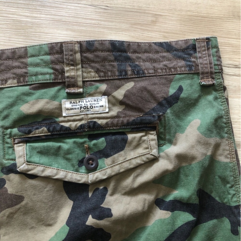Polo by Ralph Lauren Camouflage Cargo Shorts - Picture 6 of 8